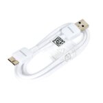 Samsung c�ble de charge pour samsung galaxy note 3 usb 3. 0 21 broches blanc