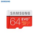 Samsung carte micro sd evo plus - 64 go - avec adaptateur sd - classe 10