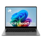 Samsung galaxy book5 pro - 14  core ultra 7 256v 16 go ram 512 go ssd intel arc graphics 140v - gris