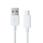 Pour samsung galaxy s6 : cable usb blanc ecb - du4awe d'origine