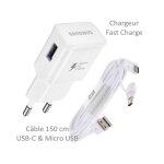 Samsung original adaptateur de charge rapide blanc 15w maxi prise chargeur secteur courant origine pour ... Samsung original adaptateur de charge rapide blanc 15w maxi prise chargeur secteur courant origine pour ...
