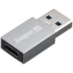 Sandberg 136 - 46 changeur de genre de câble usb - a usb - c aluminium Sandberg 136 - 46 changeur de genre de câble usb - a usb - c aluminium