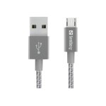 Sandberg excellence - c�ble usb - micro - usb de type b (m) pour usb (m) - 1 m - gris