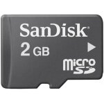 Sandisk 2 go carte m�moire microsd