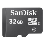 Sandisk - carte m�moire flash - 32 go - class 4 - micro sdhc - noir