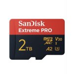 Sandisk - carte micro sd extreme pro, 1 to, m�moire flash, sd, u3, 4k, v30, cartes microsd tf