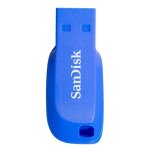 Sandisk cruzer blade - cl� usb - 32 go - usb 2. 0 - bleu �lectrique
