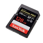 Sandisk extreme pro 128 go carte m�moire sdxc jusqu'� 170 mo / s, classe 10, u3, v30, 4k uhd pour appareil ...