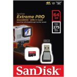 Sandisk extrême pro 64 go carte mémoire micro sd sdxc + lecteur usb 3. 0 jusqu'à 275 mo / s, uhs - ii ... Sandisk extrême pro 64 go carte mémoire micro sd sdxc + lecteur usb 3. 0 jusqu'à 275 mo / s, uhs - ii ...