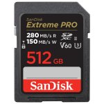 Sandisk extreme pro - carte m�moire flash - 512 go - video class v60 / uhs - ii u3 / class10 - sdxc uhs ...