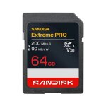 Sandisk extreme pro carte sd sdxc 64go uhs - i 4k ultra hd carte 200 / 90mb / s