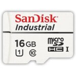 Sandisk industrial 16 go micro sdhc carte mmoire flash - class 10