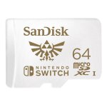 Sandisk nintendo switch - carte mmoire flash - 64 go - uhs - i u3 - microsdxc uhs - i - pour nintendo ...