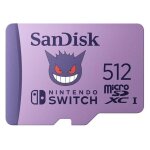 Sandisk - carte mmoire flash - 512 go - video class v30 / uhs - i u3 - microsdxc uhs - i