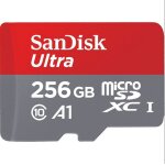 Sandisk ultra 256 go micro sd carte mmoire micro sdxc class 10 uhs - i 120mb / s