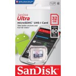 Sandisk ultra 80 mo / s 32 go micro sd sdxc carte flash sd tf classe 10 uhs - i mobile