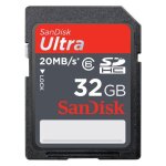 Sandisk ultra - carte mmoire flash - 32 go - class 4 - sdhc