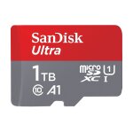 Sandisk ultra - carte mmoire flash (adaptateur microsdxc vers sd inclus(e)) - 1 to - a1 / uhs - i u1 ...