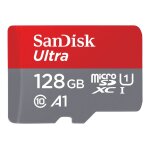 Sandisk ultra - carte mmoire micro sd 128 go (adaptateur microsdxc vers sd inclus) - a1 / uhs class ...