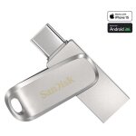 Sandisk ultra dual drive luxe - clé usb - 64 go - usb 3. 2 gen 1 / usb - c Sandisk ultra dual drive luxe - clé usb - 64 go - usb 3. 2 gen 1 / usb - c