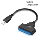 Sata 3 c�ble sata vers usb adaptateur 6gbps pour 2. 5 pouces ssd externe hdd disque dur 22 broches sata ...