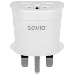 Savio ap - 05 adaptateur de puissance & onduleur int�rieure 2500 w blanc