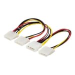 Savio cble dalimentation 1x ide molex 4 broches (fiche) 0, 18 m. - savak - 16