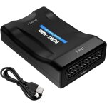 Scart vers hdmi convertisseur, pritel vers hdmi adaptateur, scart converter audio vido hd 720p / 1080p ...