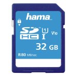 Sdhc 32 gb classe 10 uhs - i 80 mb / s, emballage fin Sdhc 32 gb classe 10 uhs - i 80 mb / s, emballage fin