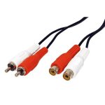 Secomp value - rallonge de cble vido / audio - rca mle pour rca femelle - 5 m - blind - noir