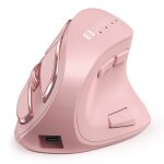 Seenda - souris verticale sans fil, bluetooth 5. 0 3. 0, aste 2. 4g usb, ergonomique, pour tablette, ... Seenda - souris verticale sans fil, bluetooth 5. 0 3. 0, aste 2. 4g usb, ergonomique, pour tablette, ...