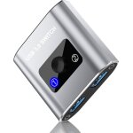 Sélecteur de commutateur usb 3. 0 bi - directionnel 1 en 2 sortes / 2 en 1 sortie, partage de périphériques ... Sélecteur de commutateur usb 3. 0 bi - directionnel 1 en 2 sortes / 2 en 1 sortie, partage de périphériques ...