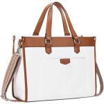 Senior - cabas femme toile, sac a main ordinateur portable 15, 6 pouces grande capacit rsistance a ...