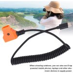 Senior - c�ble d'alimentation usb type c vers d tap, appareil de tablette de t�l�phone portable usb c ...