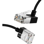 Senior - câble ethernet flexible cat 6 avec angle de 270 vers le haut 2m, ultra fin et compact rj45 cat ... Senior - câble ethernet flexible cat 6 avec angle de 270 vers le haut 2m, ultra fin et compact rj45 cat ...