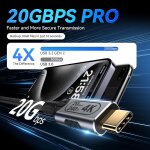 Senior - cable usb c vers usb c 20 gbps, c�ble usb 3. 2 gen2, 240w 20v / 5a c�ble usbc charge rapide, ...