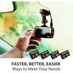 Senior - carte mmoire 64 go lot de 2 cartes, compatible avec gopro drone camra tablette samsung , haute ...