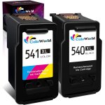 Senior - pg - 540xl cl - 541xl cartouches d'encre, 540 541 noir et couleur remanufacturée pour canon ... Senior - pg - 540xl cl - 541xl cartouches d'encre, 540 541 noir et couleur remanufacturée pour canon ...
