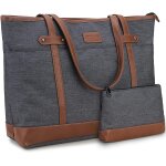 Senior - sac cabas femmes, sac a main grande capacit pour ordinateur 15. 6 pouces sac de cours lycee ...