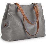 Senior - sac a main en cuir vritable souple pour femme grande capacit sac a bandoulire pour ordinateur ...