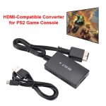 Sparateur de cble audio hd pour console de jeu ps2, convertisseur compatible hdmi, adaptateur, accessoires ...