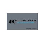 S�parateur extracteur audio hdmi 2. 0 4k 60hz spdif hdr 1 en 2 sorties, convertisseur automatique hdcp ...
