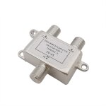 Séparateur satellite d'antenne tv 2 / 3 / 4 voies, distributeur de répartiteur de télévision, câble coaxial, ... Séparateur satellite d'antenne tv 2 / 3 / 4 voies, distributeur de répartiteur de télévision, câble coaxial, ...