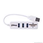 Sparateur usb 2. 0 universel multi - hub, haute vitesse, 3 / 6 ports, lecteur de carte sd, 2. 0 hab ...