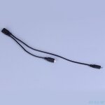 Sparateur y1 micro usb 2. 0 femelle  mle, cble de charge de donnes, rallonge pour tlphone, cble ...