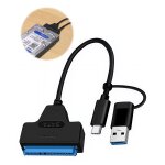 Sept - adaptateur usb sata, câble usb 3. 0 vers sata 5gbps adaptateur disque dur ssd / hdd 2, 5 3, 5 ... Sept - adaptateur usb sata, câble usb 3. 0 vers sata 5gbps adaptateur disque dur ssd / hdd 2, 5 3, 5 ...