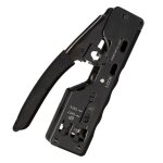 Sertisseuse de passage cat5 cat6 cat7 pour connecteurs rseau rj45 rj12 rj11, fiches modulaires, cbles ...