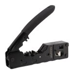 Sertisseuse de passage cat5 cat6 cat7 pour connecteurs r�seau rj45 rj12 rj11, fiches modulaires, c�bles ...