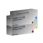 Set de premium laser toner compatible pour les imprimantes oki c310, c330, c530, c510, mc351, mc361, ...