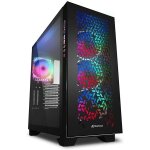 Sharkoon elite shark ca300h elite shark ca300h - botier grand tour - noir - rgb - fentre